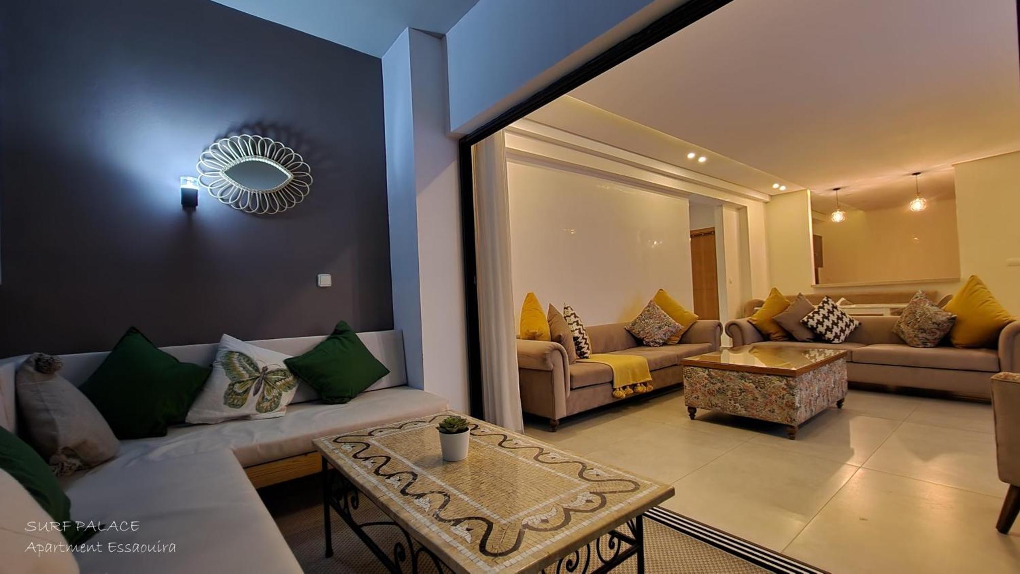 Surf Palace Beachfront Apartment Ес-Сувейра Екстер'єр фото