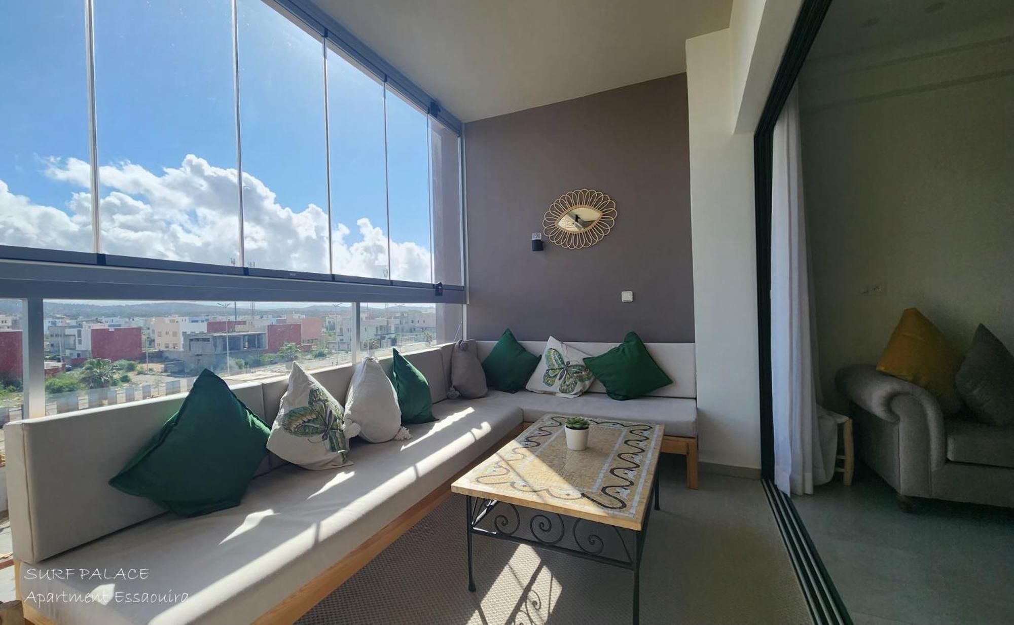 Surf Palace Beachfront Apartment Ес-Сувейра Екстер'єр фото