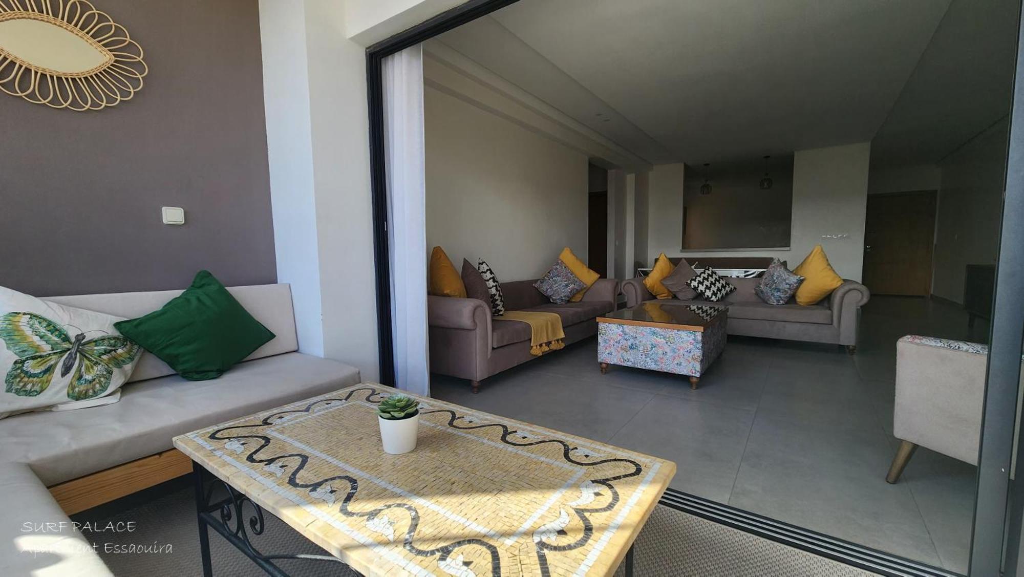 Surf Palace Beachfront Apartment Ес-Сувейра Екстер'єр фото